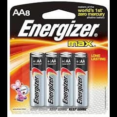 Energizer AA Batteries 8-Pack